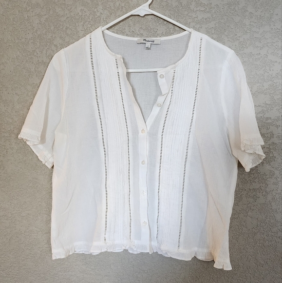 Madewell cotton shirt size small - Picture 1 of 8